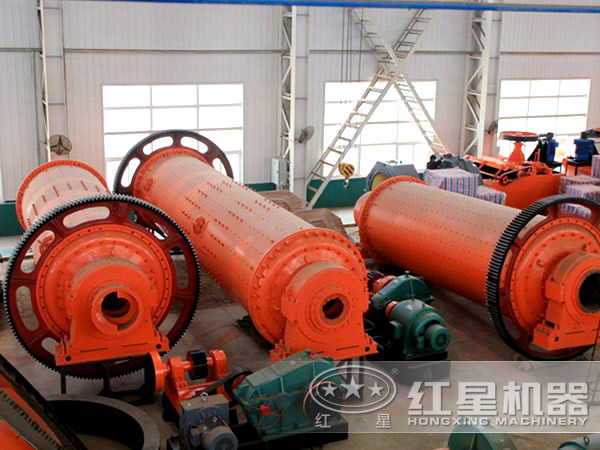 小型球磨機生產車間