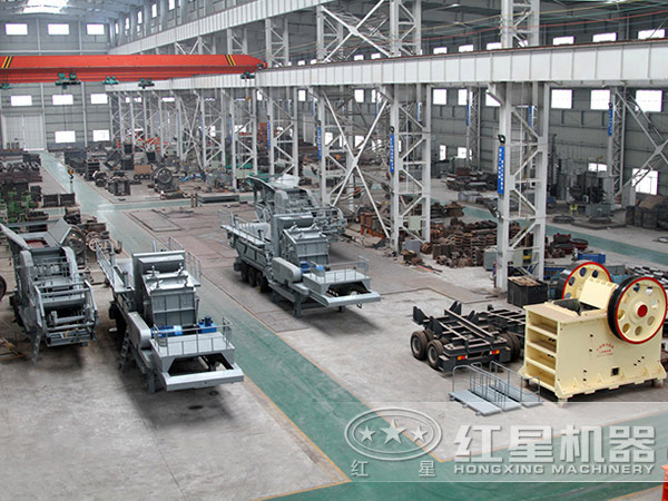 時產200噸移動式碎石機設備廠家