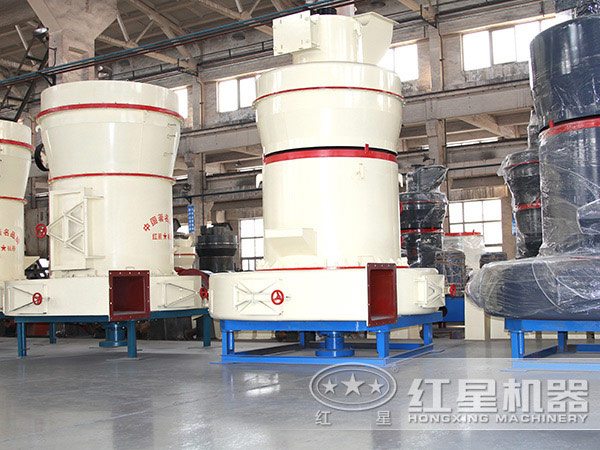 紅星800目石頭超細磨粉機展示