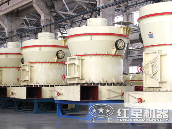 環保型石料磨粉機生產車間