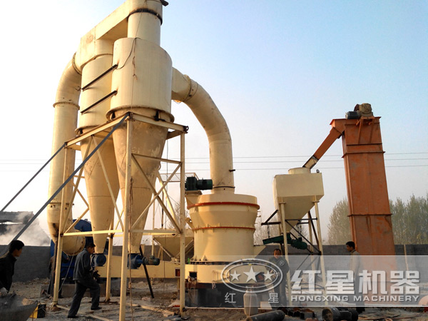 3r雷蒙磨粉機現場圖