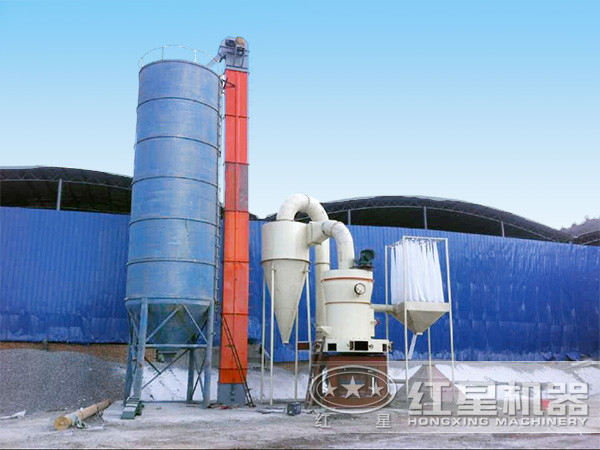 用于實際生產中的石料磨粉設備