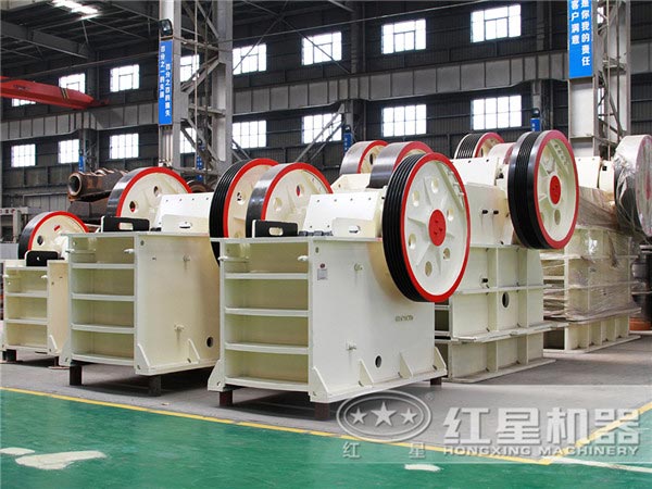 河南石料加工破碎設備大廠家車間一角