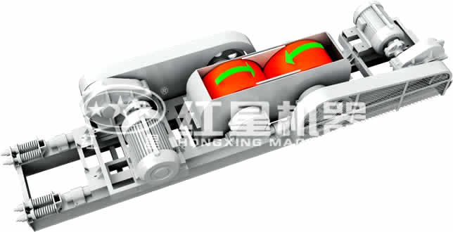 對輥破碎機破碎輥