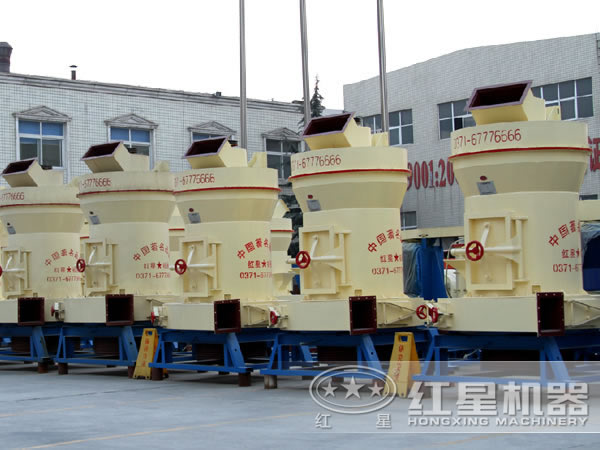 石灰巖磨粉機展示