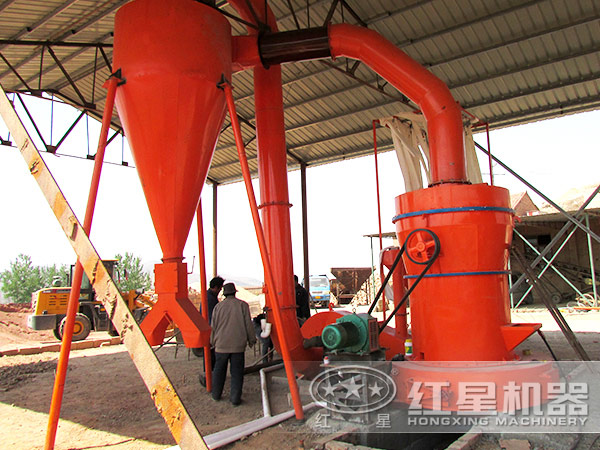 成套制粉設備現場生產圖