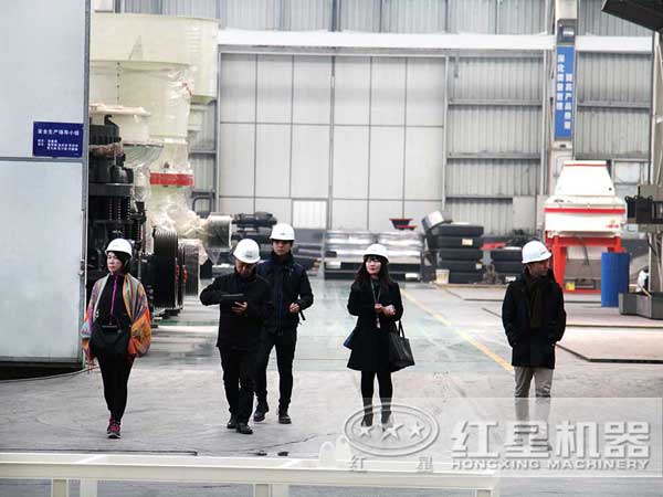 鄭州紅星機器制粉成套設備車間