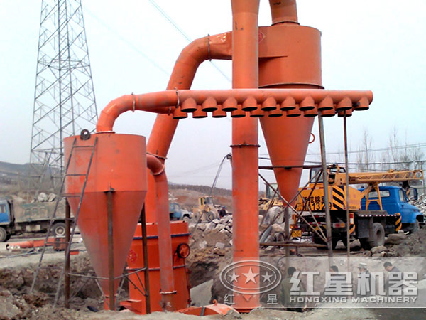 6R4525石沫雷蒙磨粉機磨粉現場