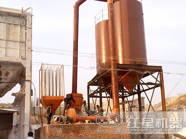 實(shí)拍礦渣磨粉現(xiàn)場(chǎng)圖