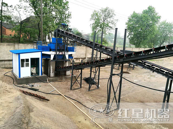 制砂機現場制砂圖