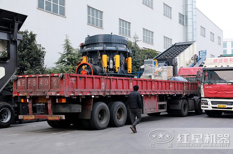 渣土粉碎設備發(fā)貨現(xiàn)場圖