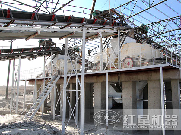 砂石生產(chǎn)現(xiàn)場(chǎng)