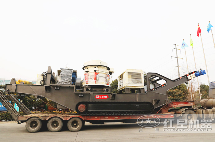 移動碎石機發貨不斷