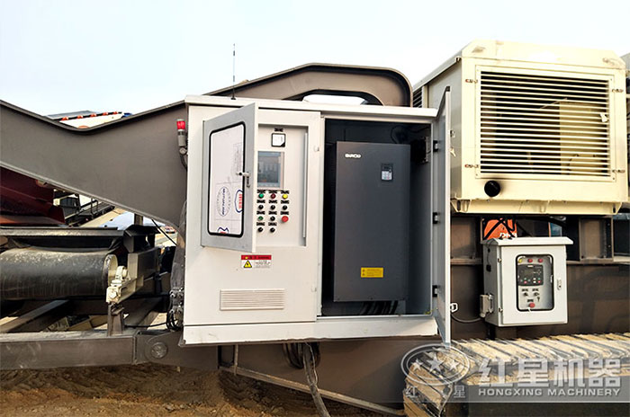 移動碎石機控制系統