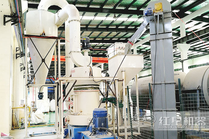 礦山小型打粉機客戶現場實拍