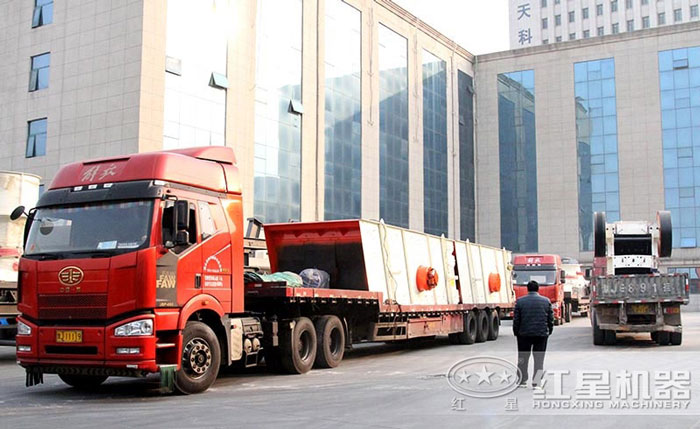 紅星振動篩發貨圖