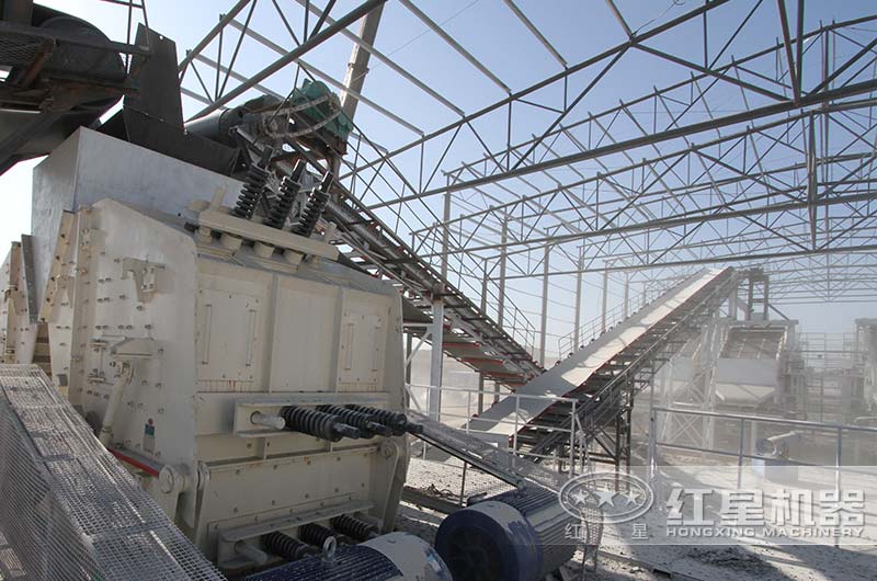 每小時加工500噸軟物料生產現場