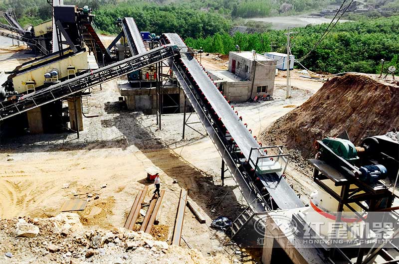 南陽時產800噸玄武巖生產線