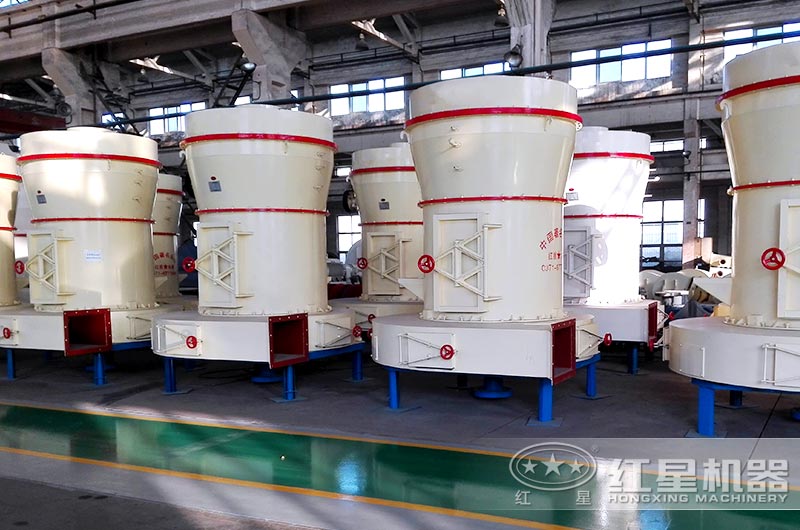 紅星鋁礬土雷蒙粉磨機車間