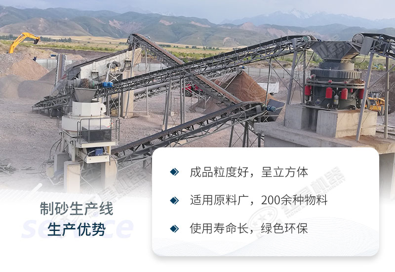 制沙生產線投資低、回本快