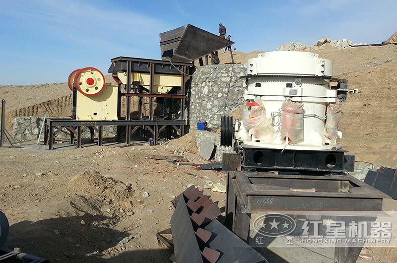 鄂破加圓錐破現場