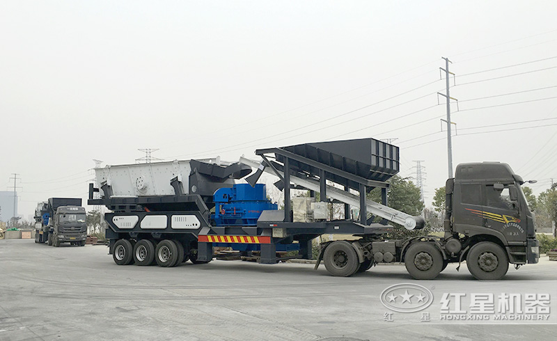 移動石頭磨沙機