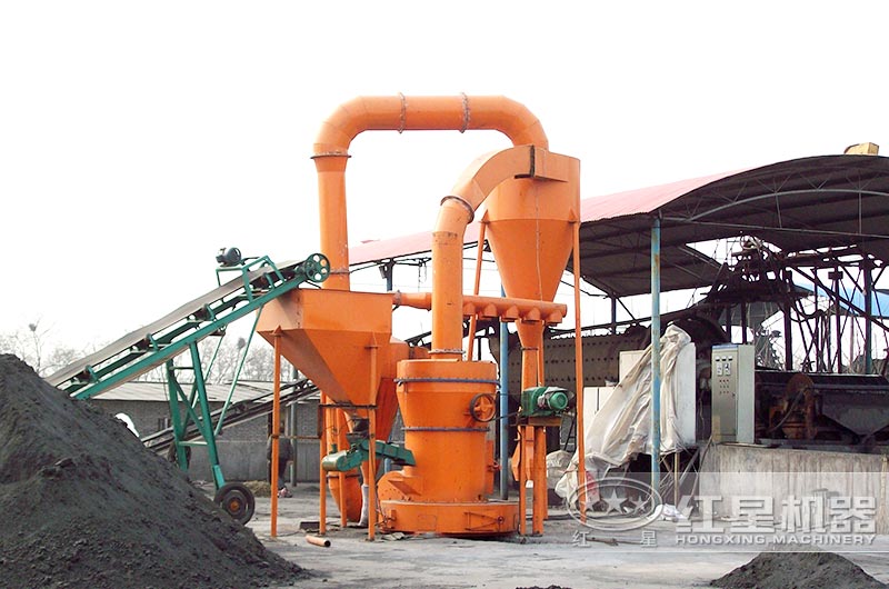 雷蒙磨作業現場