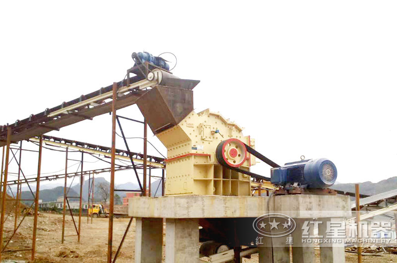 細碎機作業現場