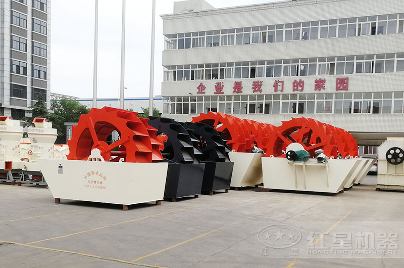 10萬元小型洗砂設備展示