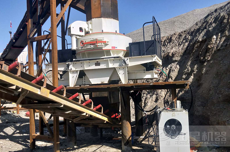 沙石料廠生產現場