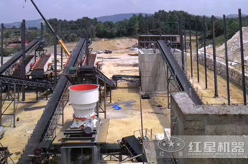 圓錐式破碎機進一步破碎