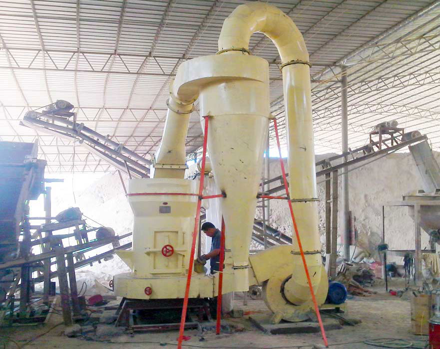 廣西300目重晶石磨粉生產線